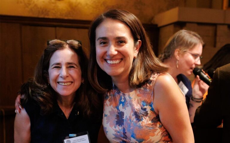 116_Jane Addams Children's Book Award 06.2026-2 Sarah Aronson and raffle winner